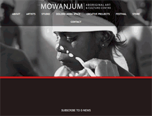 Tablet Screenshot of mowanjumarts.com
